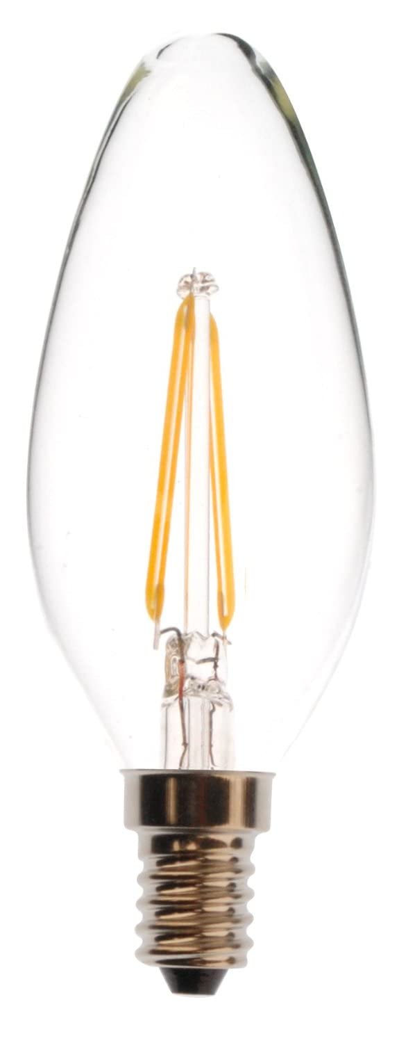 RZL Illuminazione Domestica 4 pz. AC220V E14 2W 4W 6W 3000K 200LM 400LM 600LM Lampadina a lume Bianca a Luce Bianca Calda Non dimmerabile GUIDATO Bulbo Spot (Dimensione : 6W)