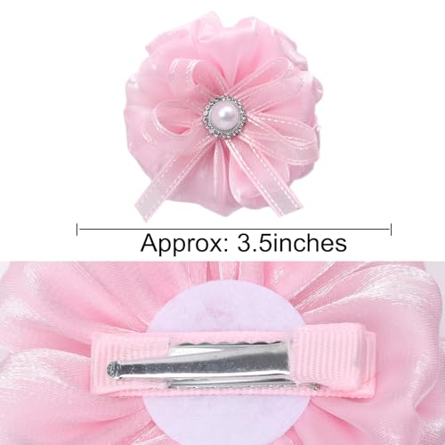 Pinzas para cabello con lazo 3.5 pulgadas, set de 2 miniatura 4