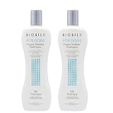 BioSilk for Dogs Silk Therapy Puppy Tearless Shampoo for Dogs | Best Shampoo for Puppies and Great f