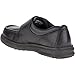 Hush Puppies mens H18800 loafers shoes, Black Leather, 10 US