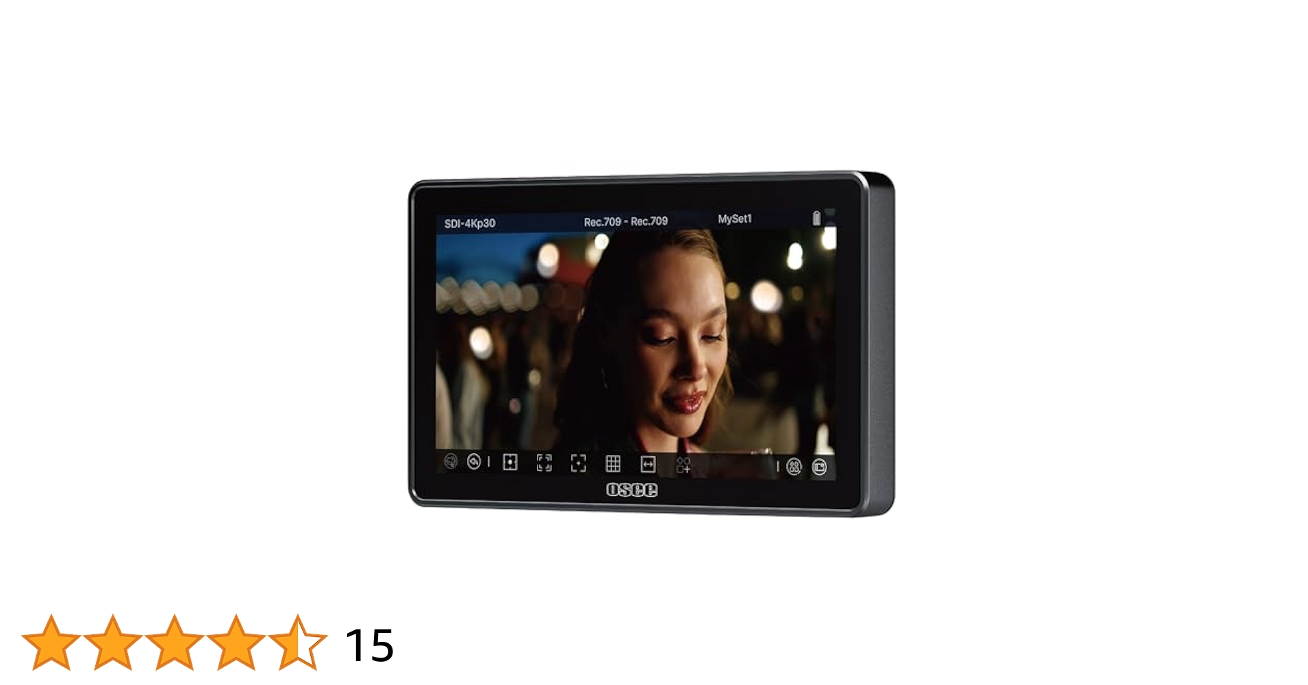 【半額】OSEE G7 7インチ カメラ ビデオモニター 3000nits Amazon | OSEE T7 カメラモニター ビデオモニター