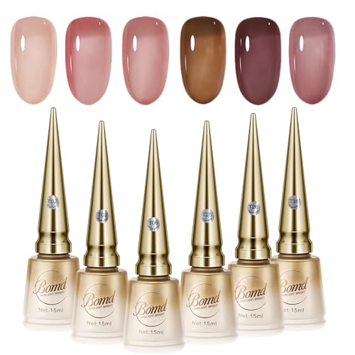 Colori Smalto Semipermanente per Unghie, Smalti in Gel Serie Rosa da 15ML, Lampada UV/LED per Unghie, Set di Smalto Gel per Manicure e Nail Art Fai Da Te