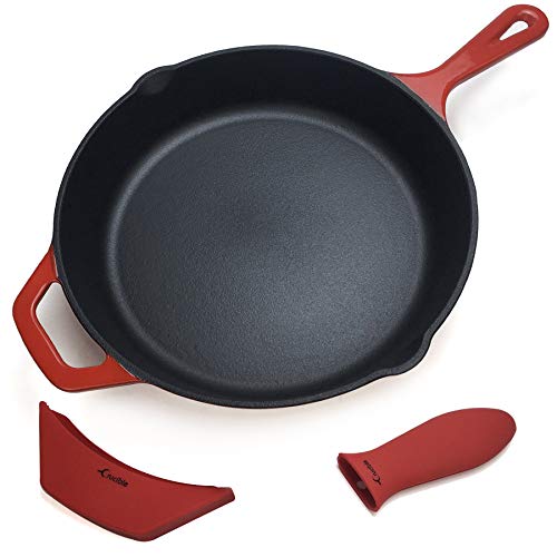 5Pcs Silicone Hot Handle Holder Cast Iron Skillet Holders Cover Non Slip Pot Sleeves Heat Potholder