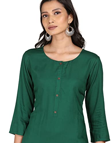 Image of Women's Cotton Regular Kurtas