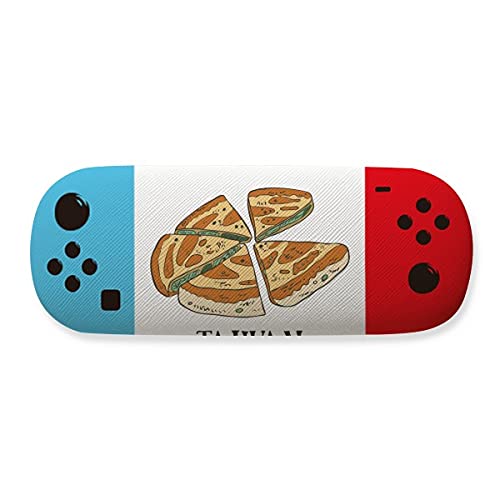 Étui à lunettes pizza créatif pour voyage et protection de vos montures