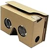 VR Goggles Cardboard for 3D VR Headsets DIY Virtual Reality Box Glasses and Comfortable Head Strap for All 3.5-6 Inch Smartphones