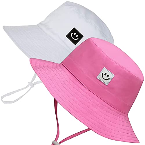Image of Baby Sun Hat Beach Bucket Hat for Girls Boys Toddlers