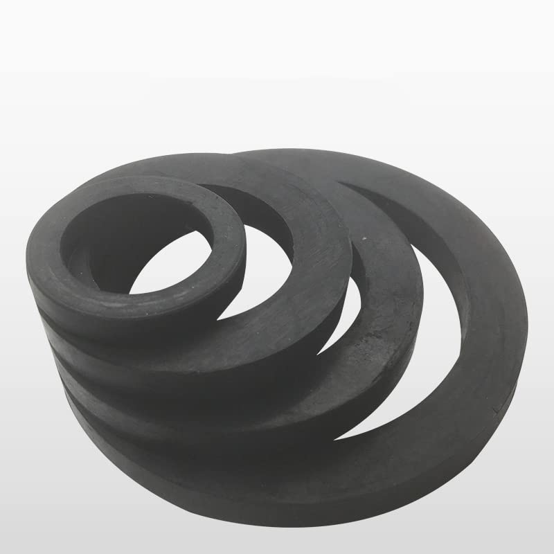 Rubber Washers Assortment Kit, 1Pc * NBR/FKM/EPDM/Slicone Rubber Sealing Strip Gasket Ring Washer for 1/2" 3/4" 1" 1.2" 1.5" 2" 2.5" 3" 4" Stainless Camlock Fitting(Fkm Green,DN80 74x92x6.5mm)