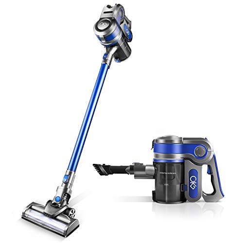 OKG Cordless Vacuum Cleaner Powerful Suction 250W Brushless Motor 4 in 1 Stick Handheld Vacuum for Home Hard Floor Carpet Car