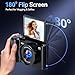 Imagen de Camara de Fotos Digital 4K Profesional: 56MP Cámara Digital con Molette de Modo Pantalla Abatible 180°
