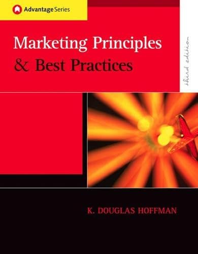 Advantage Books: Marketing Principles and Best Practices (with InfoTrac ) (Advantage Series)