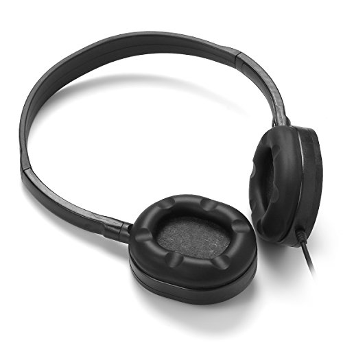 Wholesale Bulk Earphone Earbud Headphone-Kaysent(KHP-10B) 10 Pack Wholesale Headphones for School,Airplane,Hospital,Students,Kids and Adults