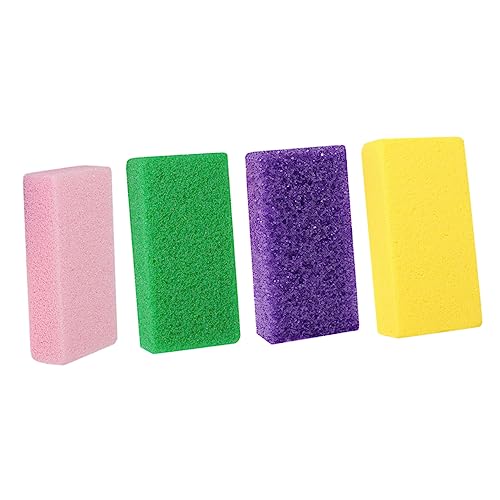 Housoutil 8 Pcs Pumice Stone Rubbing Board Feet Foot Files for Hard Skin Buffer Foot Exfoliating Tool Natural Scrub Foot Stone Hard Skin Remover Foot Skin Remover Tool Heel Scraper