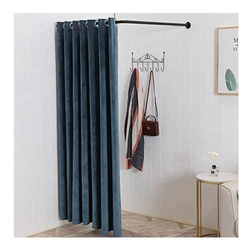 Protection de la vie privée en chambre ou boutique avec la cabine d'essayage bleue