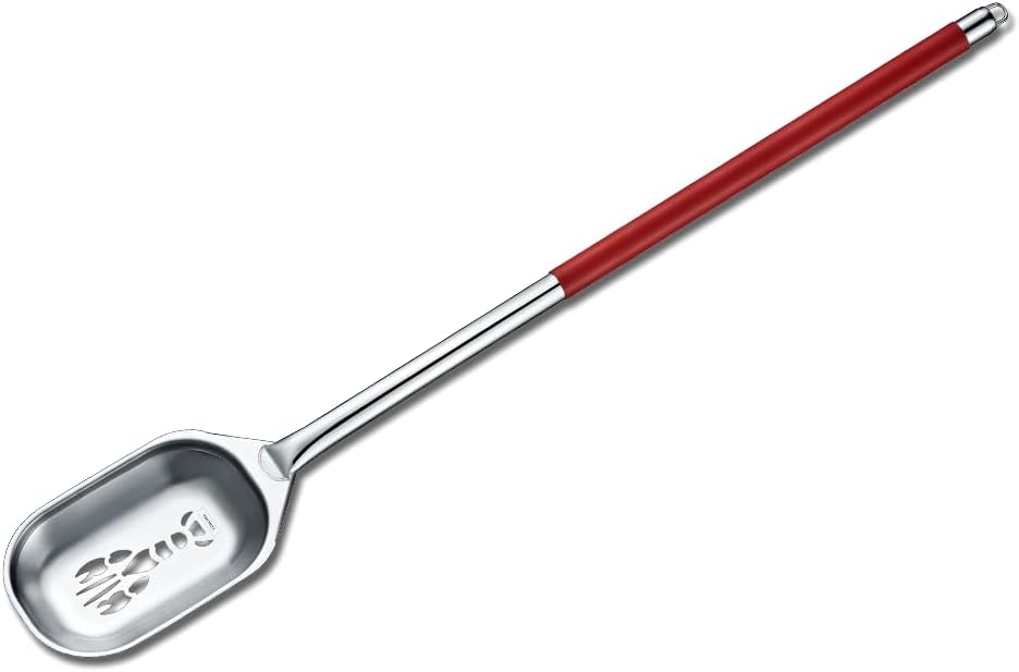 CONCORD Stainless Steel One Piece Crawfish Jambalaya Pot Spoon Stirrer. Great for Seafood, Lobster, Crab, Cajun, and Low Country Boils. (42")
