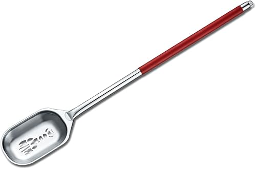 Miniatura 7 de CONCORD Agitador de cuchara de jambalaya de una pieza de cangrejo de cangrejo de río de acero inoxidable. Ideal para mariscos, langostas, cangrejos,