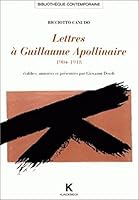 Lettres a Guillaume Apollinaire 2252032545 Book Cover