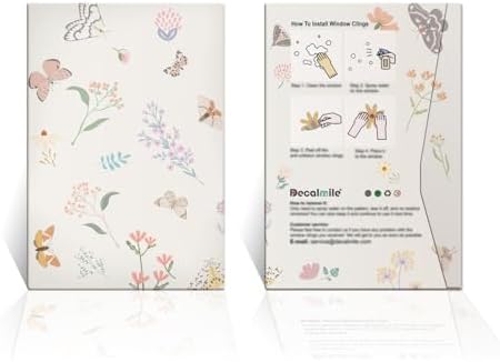 decalmile Spring Summer Birds Double Sided Window Clings Hummingbird Parrot Window Decals Anti-Collision Glass Window Doors Window Stickers - Set of 17 Birds - 4