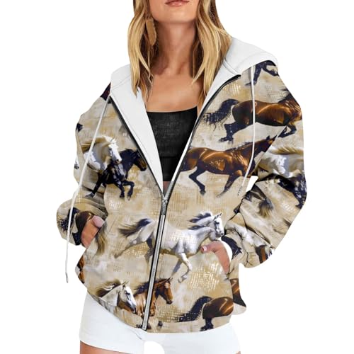 Sweat à capuche zippé polaire pour en finir avec le froid grâce à sa coupe ample douce