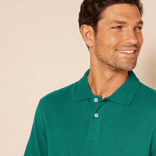 Image of Amazon Essentials Men's Slim-Fit Short-Sleeve Cotton Pique Polo Shirt