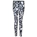 Candy Girl Clothing Plus Size Pattern Plain Leggings (XXXL, Skull Rose)