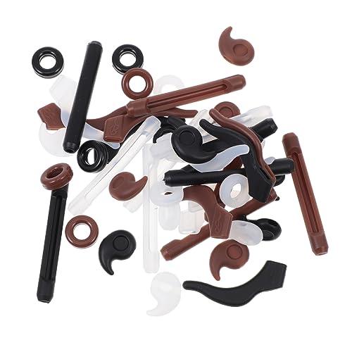 KOMBIUDA Silicone Glasses Ear Grips Slip Eyeglass Accessories for Sports Comfortable Fit for Running Swimming and Outdoor Activities