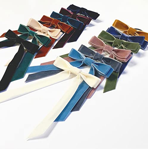 25 Yard Velvet Ribbon For Gift Wrapping Diy Crafts | 1 Roll 3/8” Vintage Single Face Spool Satin Velvet Ribbon For Wedding Ornaments Christmas Decoration Floral Bouquets (Moss) #TOP4