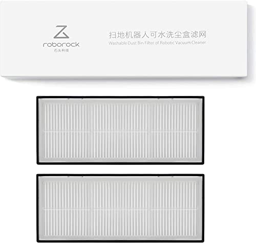 roborock Original Zubehör, Waschbarer HEPA Filter für Staubsauger der Serien S7/S7 Maxv/S7 Maxv Ultra/S7 Pro Ultra, 2 Stück Cover