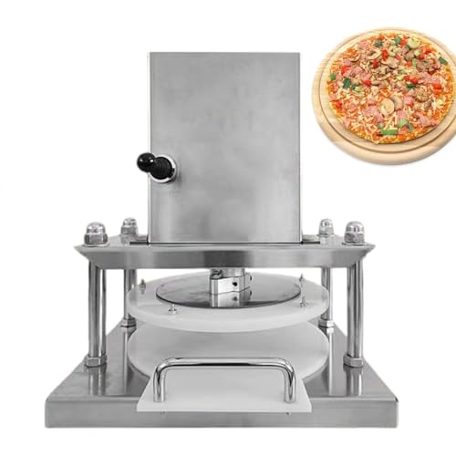 Laminadora de masa comercial de acero inoxidable para bases de pizza 2