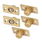 New Lon0167 5 piezas Destacados de cilindro cilíndrico eficacia confiable de latón, bola, cierre, pestillos, colectores, 8 mm de diámetro, placa(id:cf9 03 12 41e)