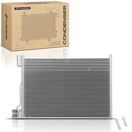 A-Premium Air Conditioning A/C Condenser Compatible with Ford Crown Victoria & Lincoln Town Car & Mercury Grand Marquis, 2006-2011, V8 4.6L