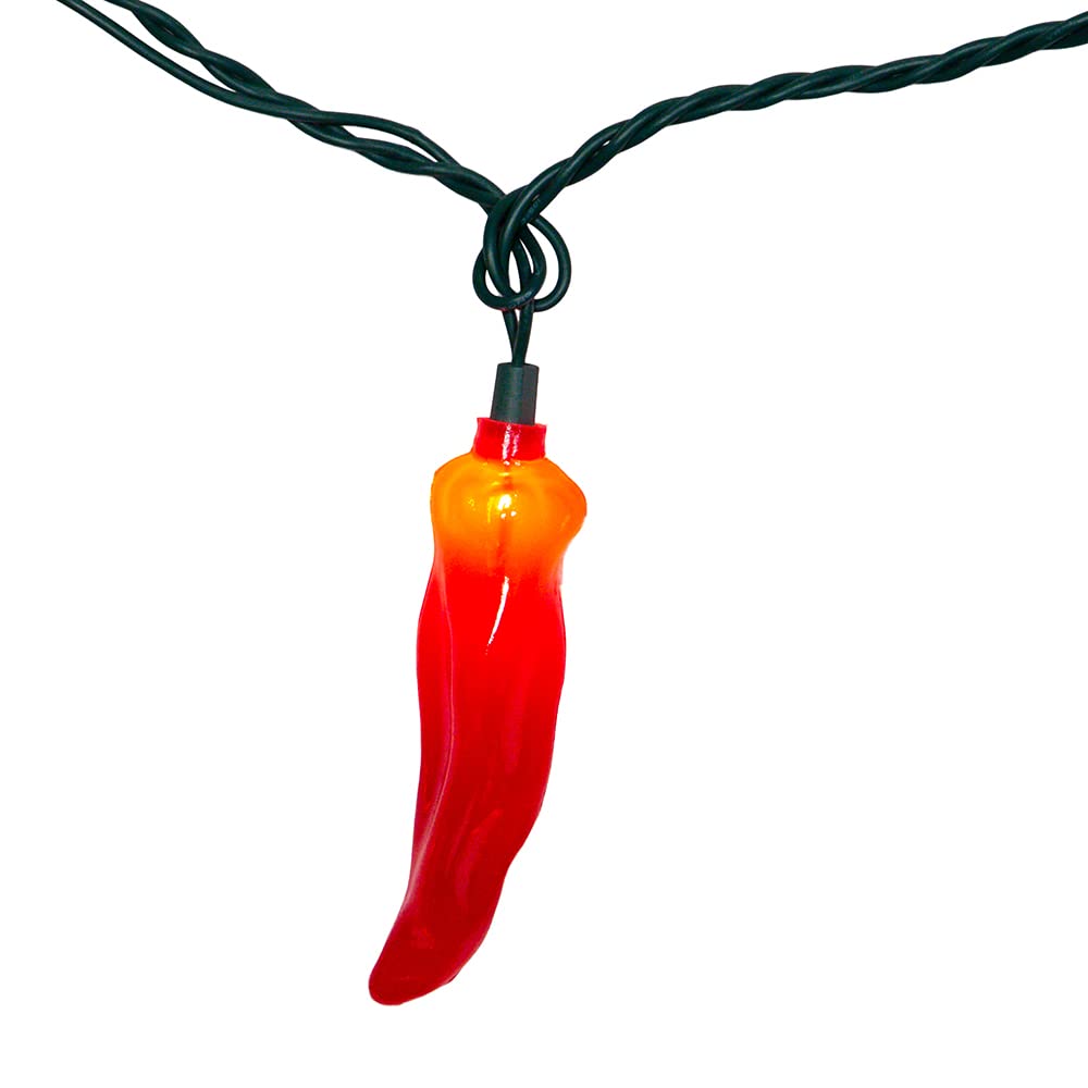 Amazon.com: Kurt Adler UL 10-Light Red Chili Pepper Light Set