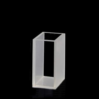 AFM-0254 Glass 25.4mm Optical Path Lovibond Glass Quartz Cuvette Lovibond Cuvettes Cell SpectrometerSingle