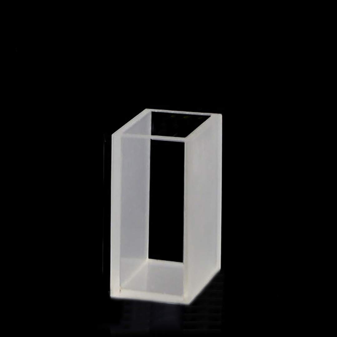 Cubeta de cuarzo for espectrofotómetros - Ruta óptica de 50,8 mm, 1 pieza(25.4mm)