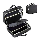 💄【Organisieren Sie Ihr Kosmetisches Besser】: Dieser Kulturbeutel mit zwei Seiten kann Ihre verschiedenen Kosmetika, Bürsten und andere Werkzeuge trennen, und die Make-up-Bürste wird unabhängig voneinander aufbewahrt. So werden Ihre Gegenstände im Inneren nach Unebenheiten nicht unordentlich. Dieser Make-up-Organizer ist ein guter Helfer für Make-up-Liebhaber und Reisende.