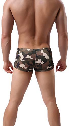 Hot Men's Camoufalge Thong Underwear,Men's Camouflage Thong G-String Underpants #TOP5
