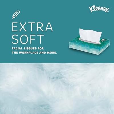 Kleenex Professional Facial Tissue, Bulk (21195), Flat Boxed Format, Designed for Business (48 Tissues/Box, 64 Boxes, 3,072 Sheets/Case)