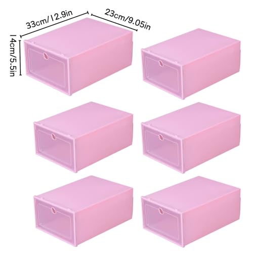 Boîtes à chaussures transparentes pour stopper le désordre du placard - 5