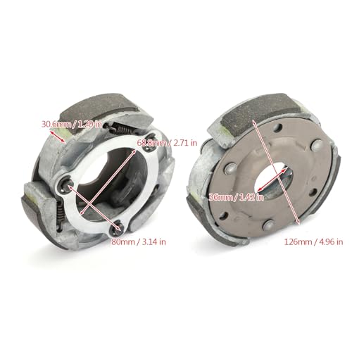Porte-chaussures d'embrayage humide avec ressorts Keeway Dragon 250 - 2