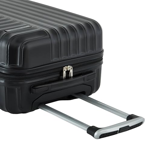 Image of French Connection 22 inch Quinn Carry-On Luggage, Black