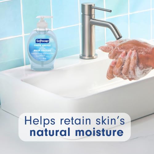 Image of Softsoap Liquid Hand Soap, Fresh Breeze - 7.5 Fl Oz (Pack of 6)