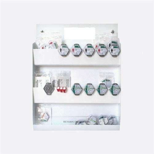 badge board - Radiation Badge Storage Boards - Medium, Store up to 30 Badges