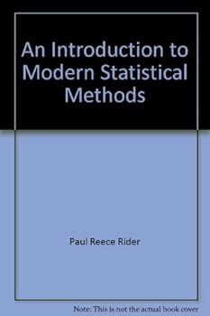 An Introduction To Modern Statistical Methods