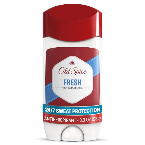 Old Spice Antiperspirant Deodorant For Men, High Endurance, 24/7 Sweat Defense &amp; Odor Protection, 24/7 Freshness &amp; Lasting Scent, Fresh Scent, 3.3 oz