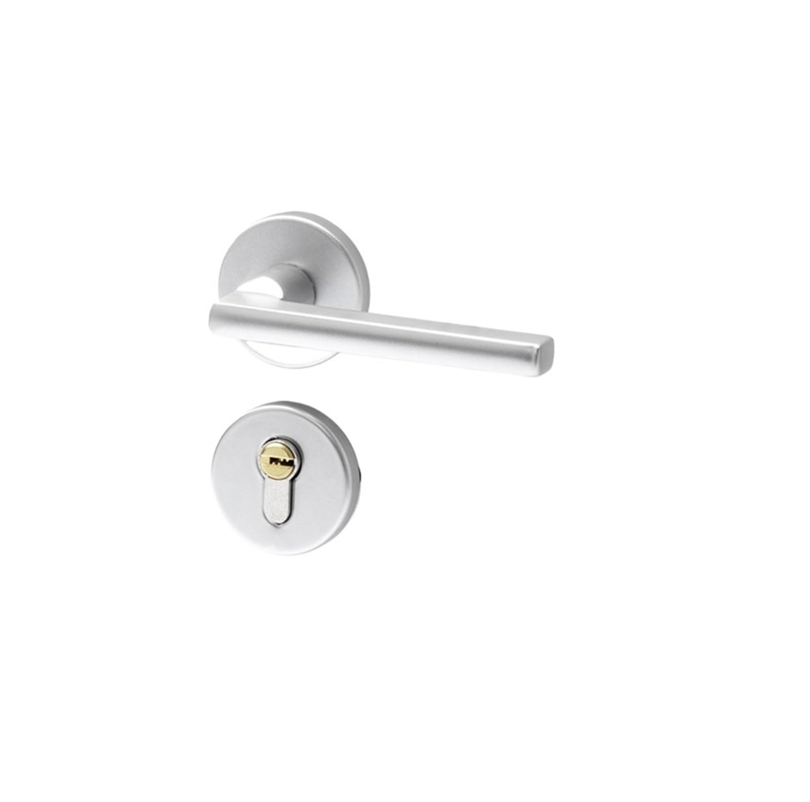 Vlalamno One Color Black Split Door Lock For Bedroom Silent, Magnetic