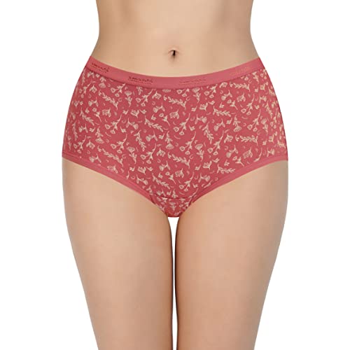 Image of Amante Printed Cotton Full Brief Panty Pack(Pack of 3)