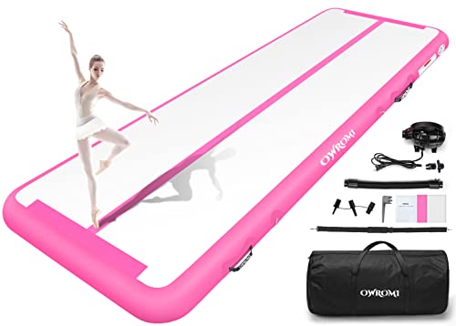Tapis de trampoline gonflable, pompe électrique incluse, 6,6-20 pi