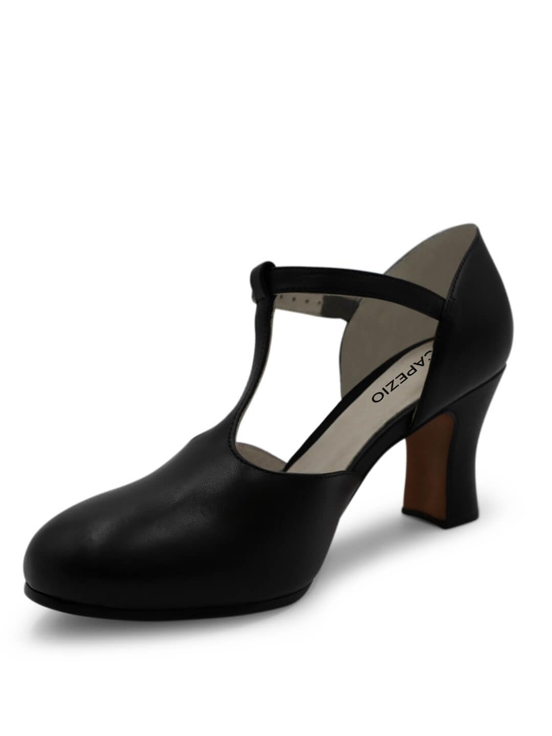 Capezio Zapato de Caracteres de Chorus para Mujer, Negro, 41 EU