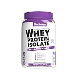 Bluebonnet Nutrition Whey Protein Isolate Powder from Grass Fed Cows, No Sugar Added, Gluten & Soy Free, Kosher Dairy, 17.6 Oz