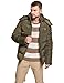 Produktbild Urban Classics Herren Hooded Puffer Jacket with Quilted Interior Jacke, Dark Olive, XXL